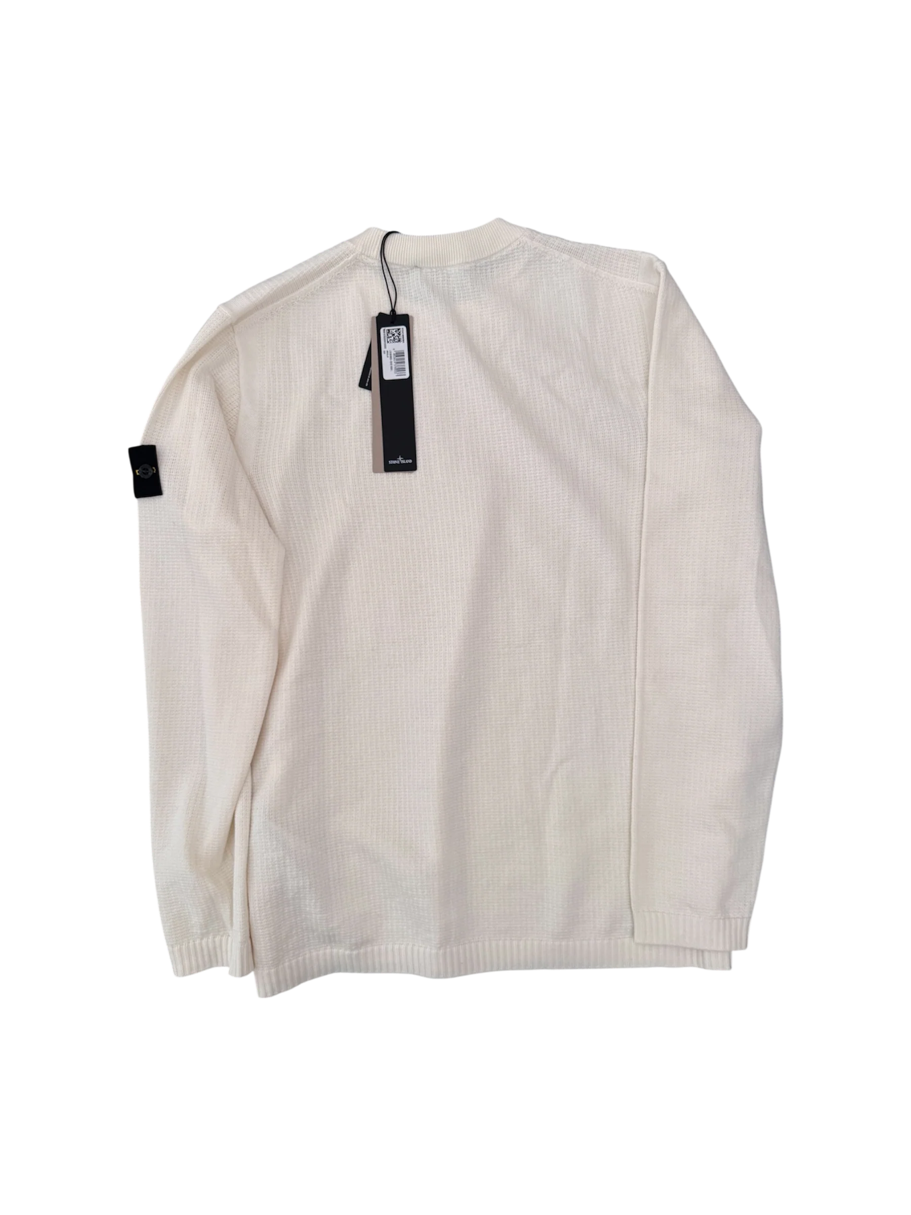 Stone Island 2026 White Cotton Knitwear - Large - Image 2