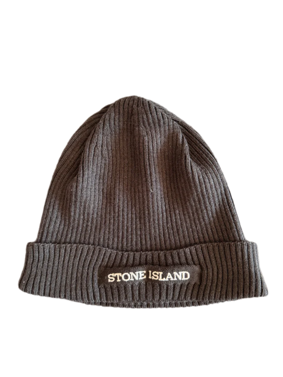 Stone Island Grey Beanie