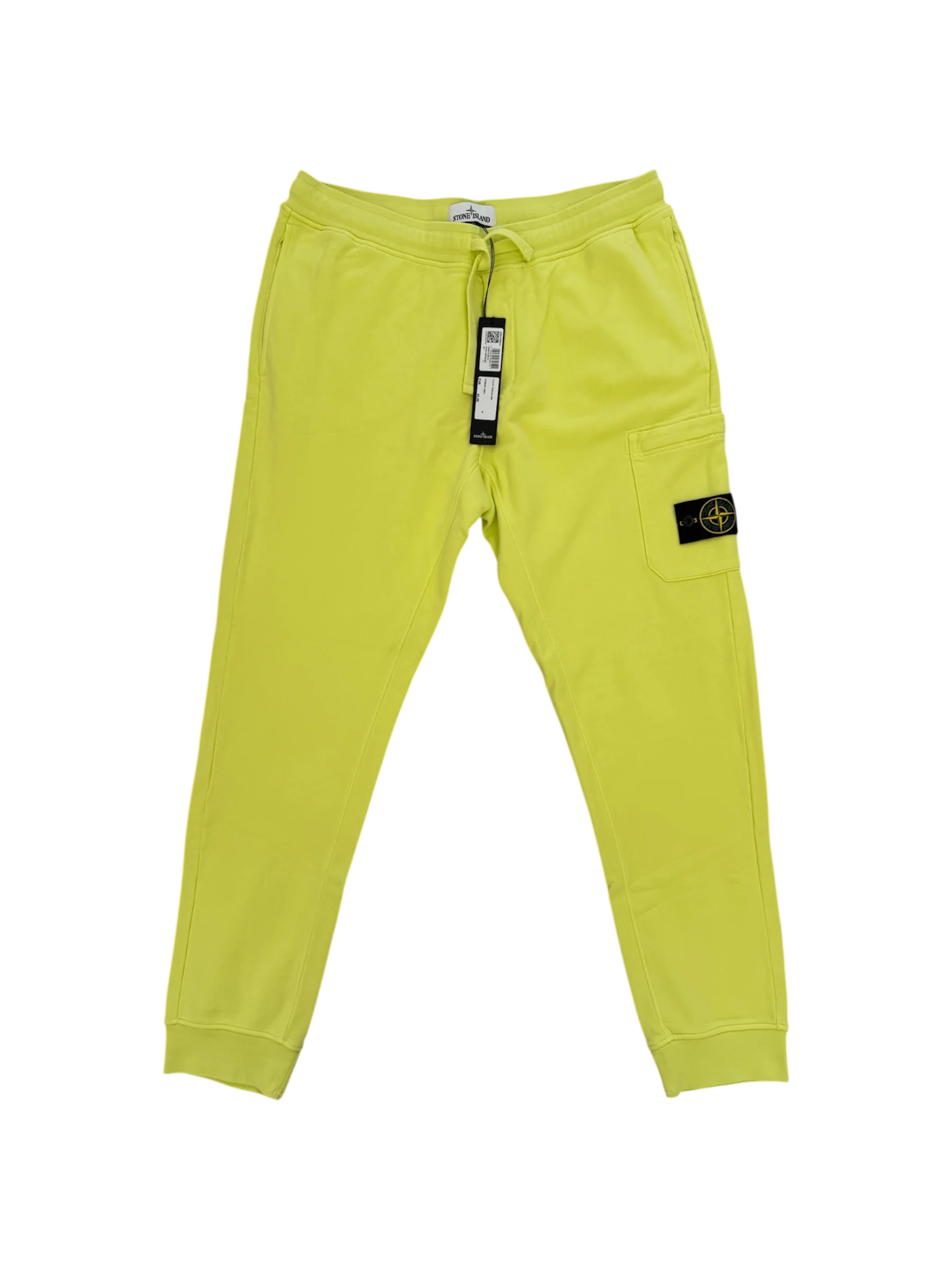 Stone Island Lime Joggers - Small